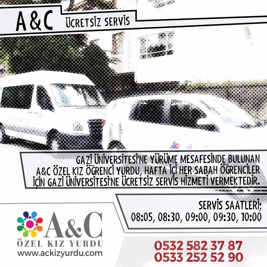 Auberge de jeunesse Ac Kiz Ogrenci Yurdu 3. Sube à Yenimahalle Extérieur photo